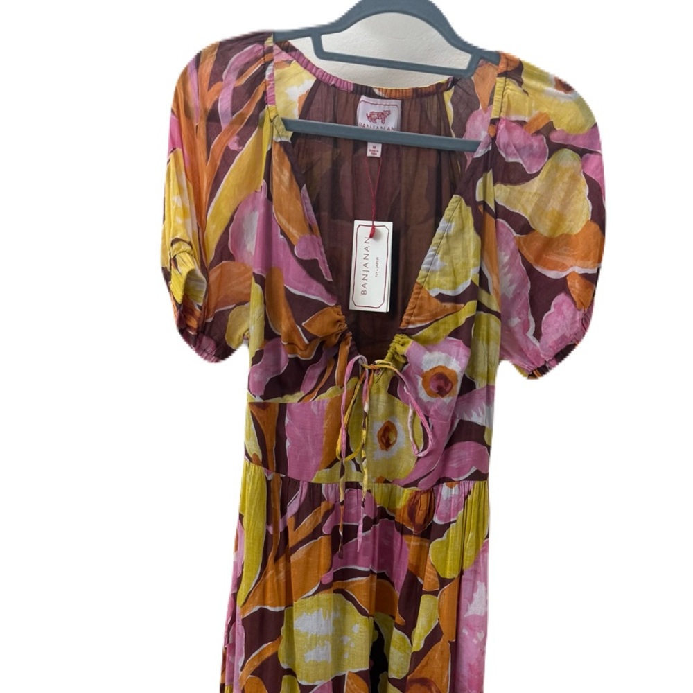 Banjanan Colorful Floral Dress